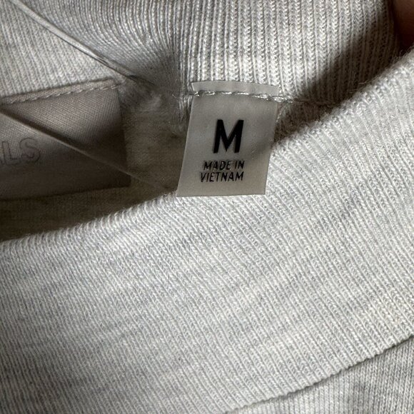 Fear Of God Essentials 1977 t shirt Long Sleeve Mens Size Medium Heather gray - Picture 4 of 8